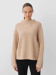 Someday Sweter "Telany" w kolorze beżowym rozmiar: M. Brązowe swetry someday., m, bez wzorów, bez ramiączek. Za 202.50 zł.