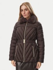 MICHAEL Michael Kors Kurtka zimowa 77A6945M42 Brązowy ciemny Slim Fit. Brązowe kurtki MICHAEL Michael Kors, na zimę, m, bez wzorów, z syntetyku, bez kaptura. Za 1,539.00 zł.