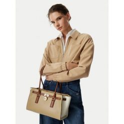 Torebka MICHAEL Michael Kors. Brązowe torebki klasyczne MICHAEL Michael Kors, bez wzorów, klasyczne, bez dodatków. Za 1,329.00 zł.
