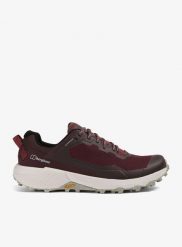 Buty outdoor damskie Berghaus Revolute Active Shoe. Czerwone trekkingi Berghaus, bez wzorów, z materiału, bez zapięcia, outdoorowe. Za 499.99 zł.
