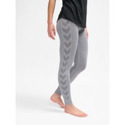 Damskie legginsy bezszwowe Hummel Ci Scrunch. Szare legginsy Hummel, bez wzorów, sportowe. Za 173.00 zł.