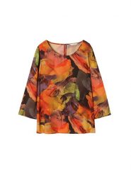 TATUUM Bluzka ze wzorem rozmiar: 36. Bluzki Tatuum, bez wzorów, z wiskozy, bez kołnierzyka, bez ramiączek. Za 92.42 zł.