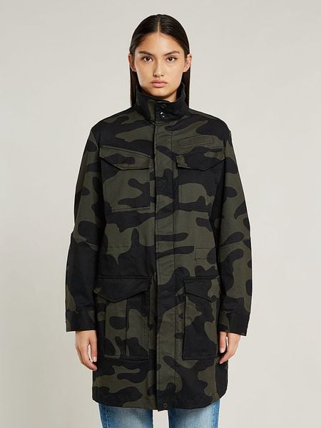 G-Star Kurtka koszulowa w kolorze czarno-oliwkowym rozmiar: S. Czarne kurtki G-Star, s, bez wzorów, retro, bez kaptura. Za 358.45 zł.