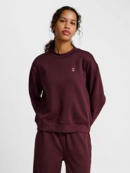 Bluza damska Hummel Soft. Brązowe bluzy Hummel, na jesień, m, bez wzorów, z elastanu, klasyczne, bez ramiączek, bez kaptura. Za 237.50 zł.