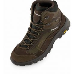 Buty trekkingowe Garsport Avereau Mid Wodoodporne brązowe. Brązowe buty trekkingowe GARSPORT, bez zapięcia. Za 423.99 zł.