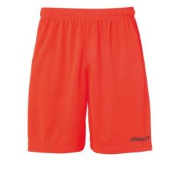 Szorty Uhlsport center basic. Czarne szorty Uhlsport, bez wzorów, klasyczne. W wyprzedaży za 65.15 zł.
