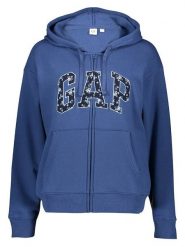GAP Bluza w kolorze niebieskim rozmiar: S. Niebieskie bluzy GAP, s, bez wzorów, bez ramiączek, bez kaptura. Za 124.95 zł.