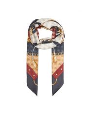 Guess Chusta AW5343 POL03 Szary. Szare chusty Guess, z aplikacjami, z poliesteru. Za 159.99 zł.