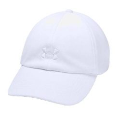 Czapka Z Daszkiem Play Up. Białe czapki z daszkiem Under Armour, bez wzorów. Za 129.99 zł.