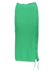 Miss goodlife Spódnica w kolorze zielonym rozmiar: XL. Zielone spódnice miss goodlife, na co dzień, xl, bez wzorów, midi, proste. Za 74.99 zł.