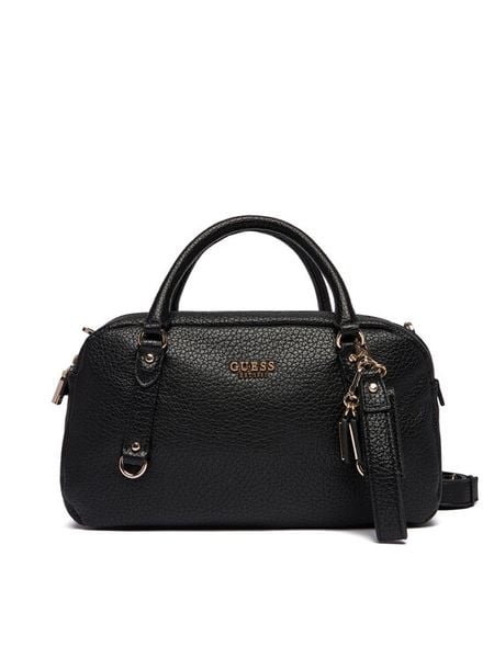 Guess Torebka Marsha HWBG95 01060 Czarny. Czarne torebki klasyczne Guess, z aplikacjami, ze skóry, bez dodatków. Za 679.99 zł.