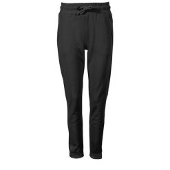 Damski strój do biegania Reece Australia Studio Cuffed. Czarne spodnie dresowe REECE, bez wzorów, z dresówki, casualowe. Za 254.50 zł.