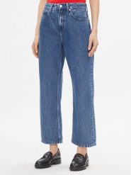 Tommy Hilfiger Jeansy Loose Straight Rw Lea WW0WW40637 Niebieski Loose Leg. Niebieskie jeansy Tommy Hilfiger, bez wzorów, z bawełny. Za 359.99 zł.