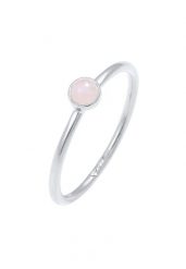 Elli Damski do łączenia Basic Minimal Stack z różowym kwarcem w pozłacanym srebrze 925 Sterling Silver Pierścionki 1 ct. Czerwone pierścionki Elli, z kwarcem, pozłacane. Za 283.99 zł.