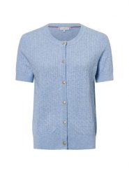 Tommy Hilfiger Kardigan Kobiety niebieski, M. Niebieskie swetry Tommy Hilfiger, m, bez wzorów, z dzianiny, eleganckie, bez ramiączek. Za 549.95 zł.