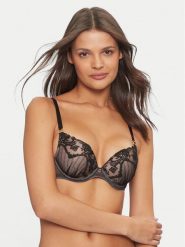 Chantelle Biustonosz push-up Cabaret Sauvage C13YNR Czarny. Czarne biustonosze Chantelle, bez wzorów, z syntetyku. Za 259.99 zł.