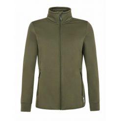 Damska bluza z zamkiem błyskawicznym Protest PRTOYDEN. Zielone bluzy Protest, na zimę, bez wzorów, sportowe, bez ramiączek, bez kaptura. Za 319.10 zł.