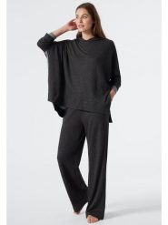 Schiesser Bluza w kolorze antracytowym rozmiar: 36. Czarne bluzy z kapturem Schiesser, bez wzorów, z kapturem. Za 144.92 zł.