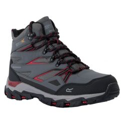 Damskie Buty Do Chodzenia Holcombe III. Czerwone buty trekkingowe Regatta, bez zapięcia. Za 372.99 zł.