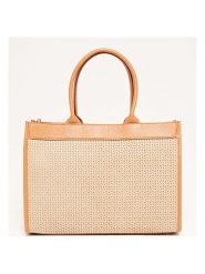 Victor & Hugo Paris Skórzana torebka "Nina" w kolorze karmelowym - 37 x 27 x 12 cm rozmiar: onesize. Brązowe torebki klasyczne Victor & Hugo Paris, bez wzorów, z materiału, przez ramię, bez dodatków. Za 402.53 zł.