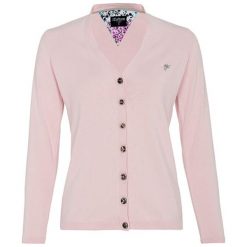Kardigan w kolorze jasnoróżowym. Swetry Denim Culture. W wyprzedaży za 114.95 zł.