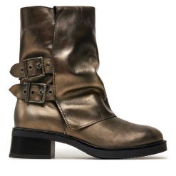 Botki Steve Madden. Żółte botki Steve Madden, bez wzorów, bez obcasa, na płaskiej podeszwie, bez zapięcia. Za 619.99 zł.