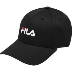 Czapka z logo liniowym - pasek z tyłu Fila Brasov 6 Panel. Białe czapki z daszkiem Fila, bez wzorów. Za 75.00 zł.