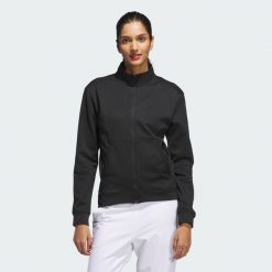 Kurtka Ultimate365 Cold.rdy z suwakiem na całej długości. Czarne kurtki adidas, xs, bez wzorów, sportowe, bez kaptura. Za 479.00 zł.