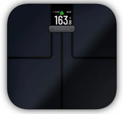 Garmin Index S2 inteligentna waga - czarna. Czarne wagi łazienkowe Garmin. Za 569.00 zł.