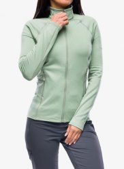 Bluza rozpinana damska Montane Protium Jacket. Zielone bluzy Montane, s, bez wzorów, z materiału, bez ramiączek, bez kaptura. Za 368.45 zł.