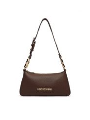 LOVE MOSCHINO Torebka JC4007PP1PLB0300 Brązowy. Brązowe torebki klasyczne Love Moschino, bez wzorów, ze skóry, bez dodatków. Za 859.99 zł.