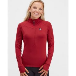Bluza do narciarstwa biegowego z półgolfem damska Silvini Latera WJ1903. Brązowe bluzy Silvini, m, bez wzorów, bez kaptura, narciarskie. W wyprzedaży za 192.49 zł.