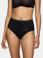 Triumph Figi klasyczne z wysokim stanem Shape Smart Ellipse 10222289 Czarny. Czarne figi Triumph, bez wzorów, z syntetyku, z podwyższonym stanem. Za 119.99 zł.