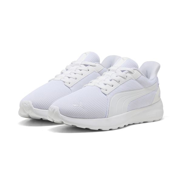 Sneakersy unisex Softride Cosmic SLIPTECH™ PUMA. Białe buty sportowe lifestyle Puma, bez wzorów, sportowe, bez zapięcia. Za 239.00 zł.