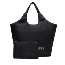 Torebka LOVE MOSCHINO. Czarne shopper bag Love Moschino, bez wzorów, bez dodatków. Za 769.99 zł.