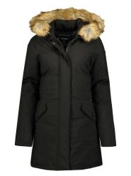 ANAPURNA Parka "Dinastiana" w kolorze czarnym rozmiar: L. Czarne płaszcze ANAPURNA, l, bez wzorów, bez kaptura. Za 217.99 zł.