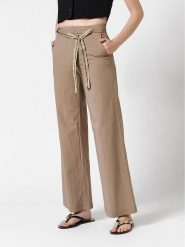 Rosner Spodnie w kolorze szarobrązowym rozmiar: W42/L32. Brązowe spodnie materiałowe Rosner, bez wzorów, z materiału. Za 208.99 zł.