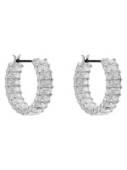 Swarovski Kolczyki Matrix 5733397 Srebrny. Szare kolczyki Swarovski, metalowe. Za 489.99 zł.