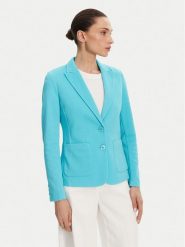 Olsen Marynarka 15001367 Niebieski Regular Fit. Niebieskie marynarki i żakiety Olsen, bez wzorów, z syntetyku, bez ramiączek. Za 549.99 zł.