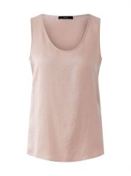 Oui Top w kolorze jasnoróżowym rozmiar: 36. Różowe topy Oui, bez wzorów, bez kołnierzyka, bez ramiączek. Za 152.99 zł.