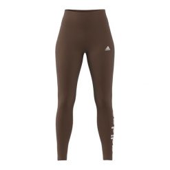 Second Life - Legginsy fitness damskie Adidas. Białe legginsy adidas, bez wzorów, z bawełny, długie. Za 62.98 zł.