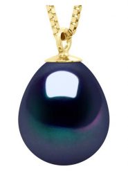 Pearl Addict Złoty naszyjnik z perłą - dł. 42 cm rozmiar: onesize. Żółte naszyjniki Pearl Addict, z materiału, z perłą, złote. Za 195.99 zł.