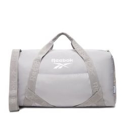 Torba Reebok. Szare torby sportowe Reebok, bez wzorów. Za 129.99 zł.