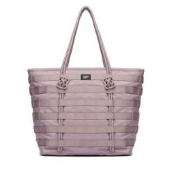 Torebka Reebok. Czerwone shopper bag Reebok, bez wzorów, bez dodatków. Za 149.99 zł.
