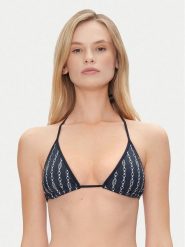 Tommy Hilfiger Góra od bikini UW0UW05314 Granatowy. Niebieskie bikini Tommy Hilfiger, bez wzorów, z syntetyku. Za 219.99 zł.