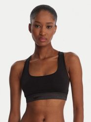 Calvin Klein Underwear Biustonosz top LV00QF8547 Czarny. Czarne biustonosze Calvin Klein Underwear, l, bez wzorów, z bawełny, bez kołnierzyka, bez ramiączek. Za 149.99 zł.