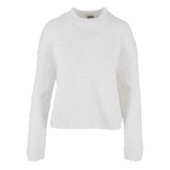 Kurtka z wysokim kołnierzem puchowa dla kobiet Urban Classics. Białe kurtki Urban Classics, na zimę, l, bez wzorów, z puchu, eleganckie, bez kaptura. Za 200.00 zł.