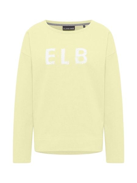 ELBSAND Bluza w kolorze żółtym rozmiar: S. Żółte bluzy ELBSAND, s, bez wzorów, bez ramiączek, bez kaptura. Za 96.14 zł.