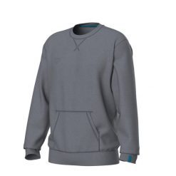 Bluza sportowa na co dzień bawełniana Arena Unisex Crew Sweat Vintage. Szare bluzy bez kaptura Arena, bez wzorów, z bawełny, bez kaptura, do pływania. Za 339.99 zł.