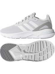 Adidas Buty "Nebzed" w kolorze białym do biegania rozmiar: 41 1/3. Białe buty do biegania adidas, bez wzorów, bez zapięcia, do biegania. Za 198.56 zł.